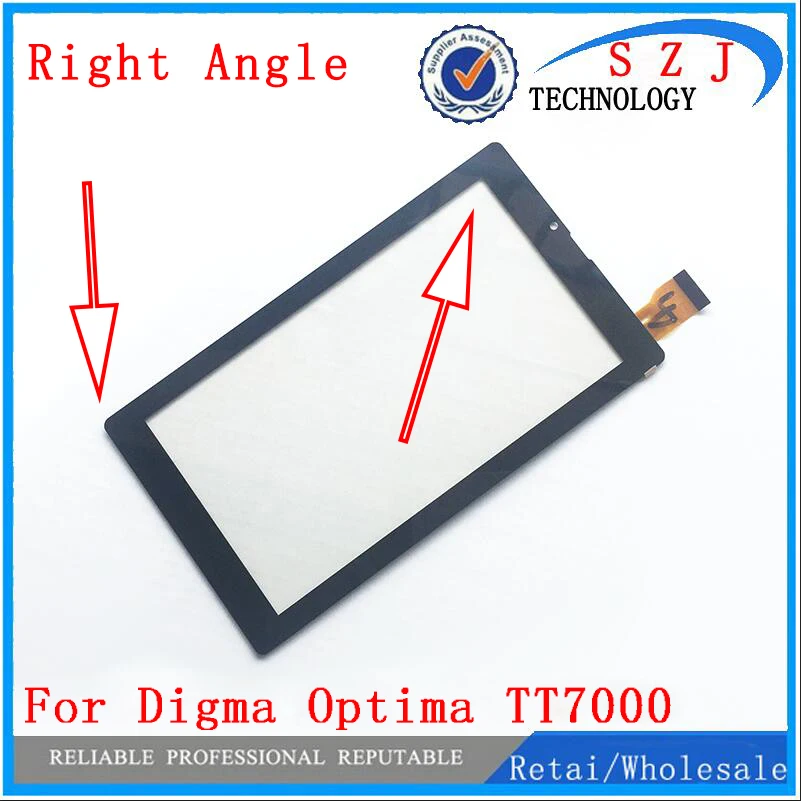 

New 7'' inch touch screen Digitizer Touch panel Glass Sensor Replacement For Digma Optima Prime 3G TT7000 Tablet Free Shipping