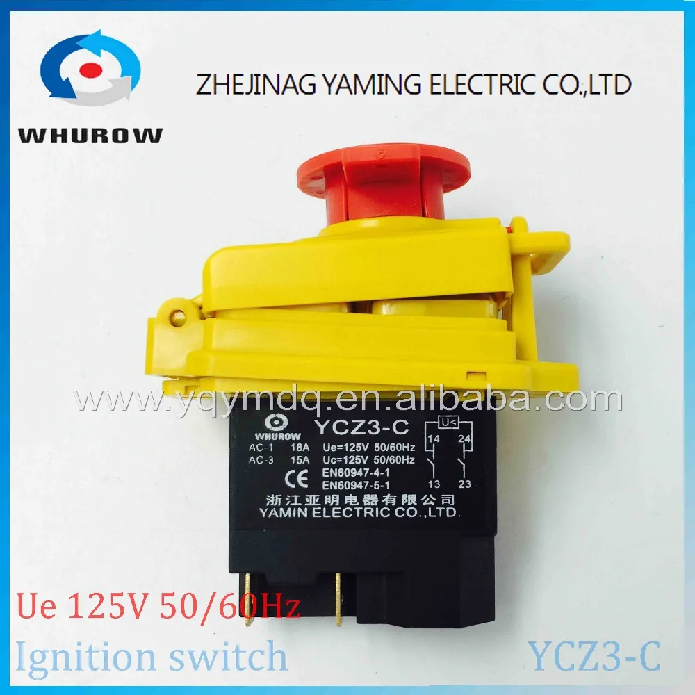 Interruptores e Relés água ycz3-c parada de emergência Modelo Número : Ycz3-c