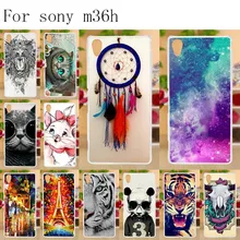 Anunob Silicone Phone Cases For Sony Xperia ZR M36h C5502 C5503 4.6 inch Cover Animals Flower Eiffel Tower TPU Housing Bumper Anunob Silicone Phone Cases For Sony Xperia ZR M36h C5502 C5503 4.6 inch Cover Animals Flower Eiffel Tower TPU Housing Bumper