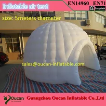 Меняющий цвет светодиодный надувной купол палатка-иглу светодиодный надувной тент с светодиодный