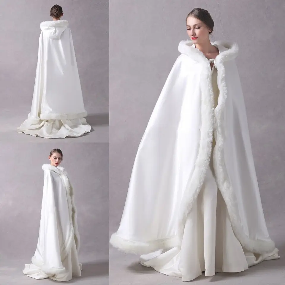 white winter gown