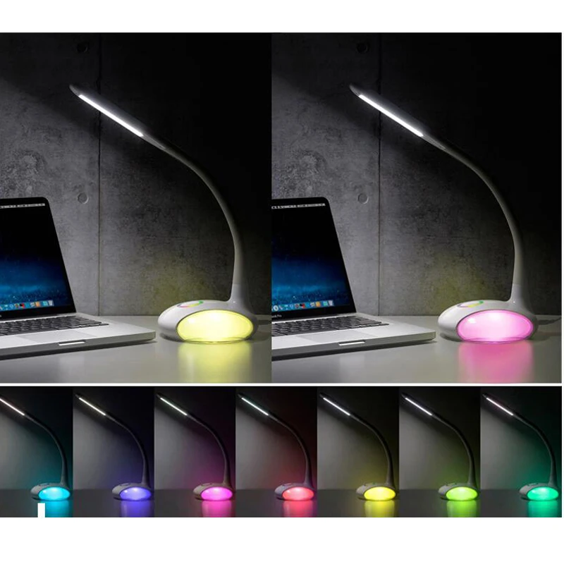 

Eye Protection Reading Lamp LED Charging Lamp Portable Desk Color Adjustable Lamp 3 Level Brightness Adjustable Lamp YSL-Q8