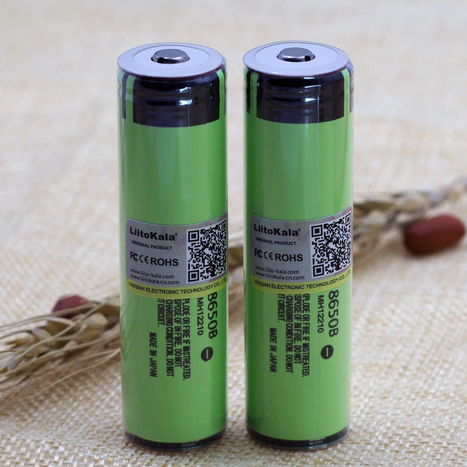 Защищенный 18650 NCR18650B перезаряжаемый аккумулятор 3400mAh li-ion 3,7 V с PCB батареями фонарик