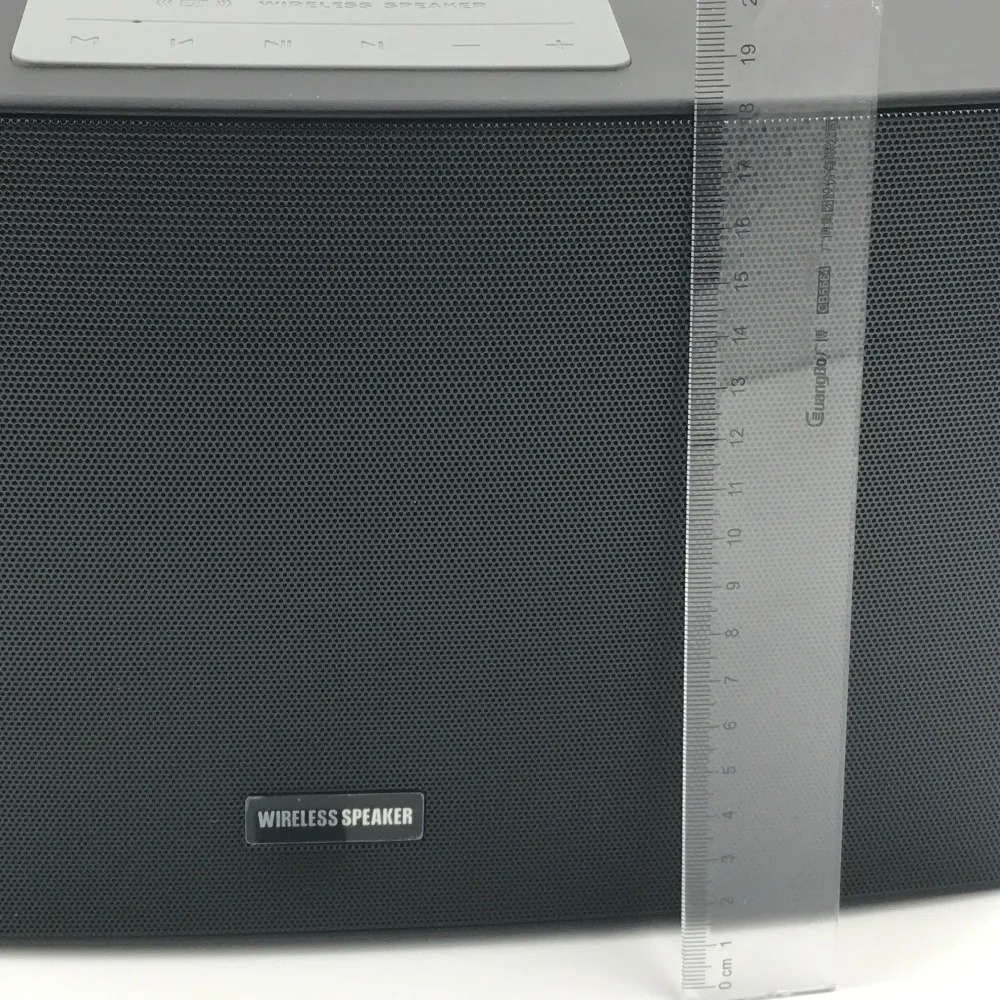 Классическая Беспроводная колонка Bluetooth с супер басами светодиодное время 15 Вт X 2