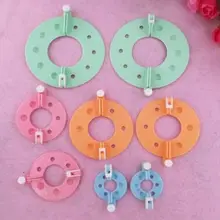 8 шт. шерсть мяч волосы мяч устройства для производства производитель помпон ткачество полезные инструменты