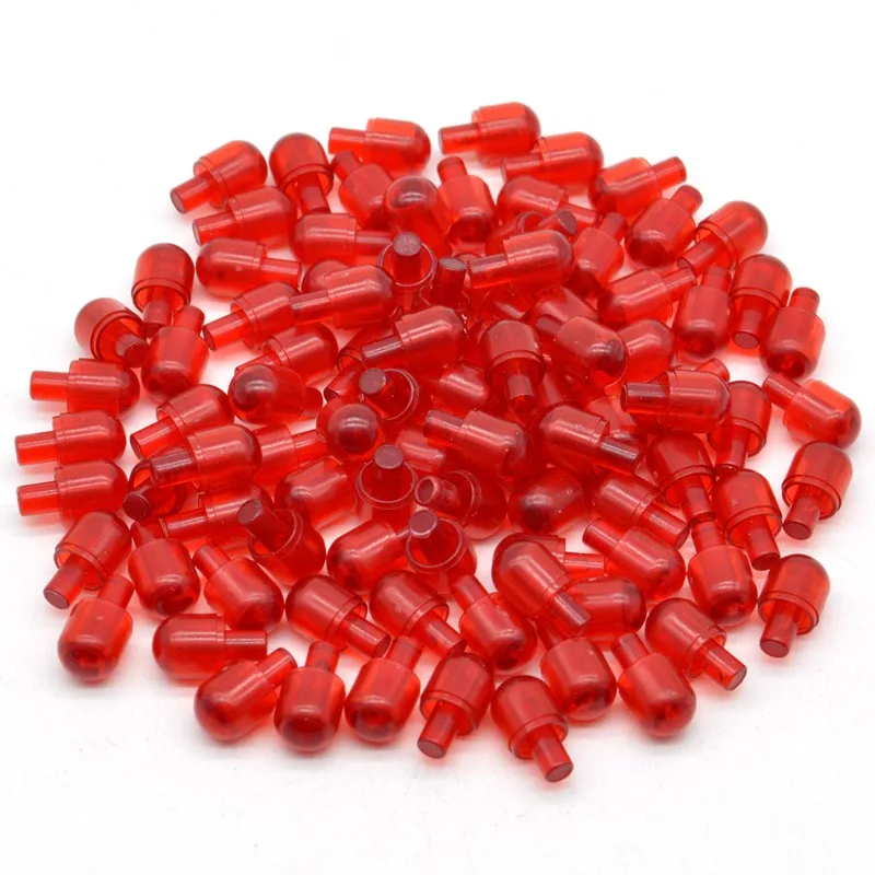 

50/100pcs/lot Light Cover with Internal Bar MOC Bricks Part Building Blocks Compatible with 58176 Toys for Children