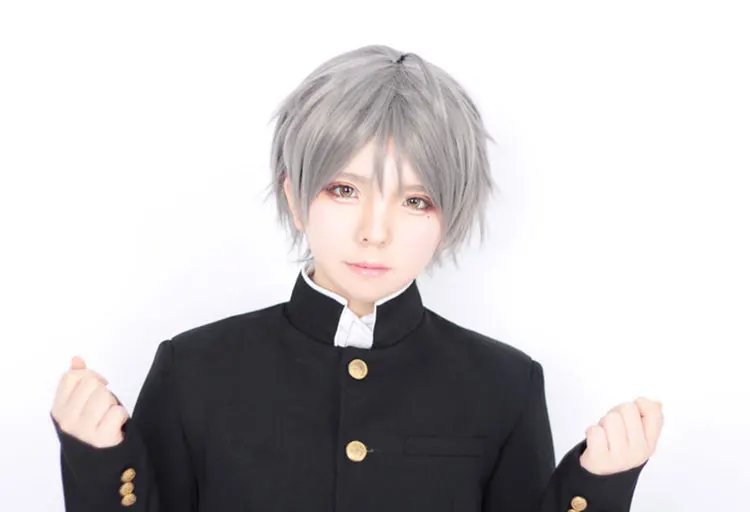 Hsiu Sugawara Koushi Cosplay Wig Haikyuu Costume Play Wigs Short Gray Halloween Costumes Hair -Zentai shop online HTB1ty42ajgy uJjSZKzq6z jXXah.jpg