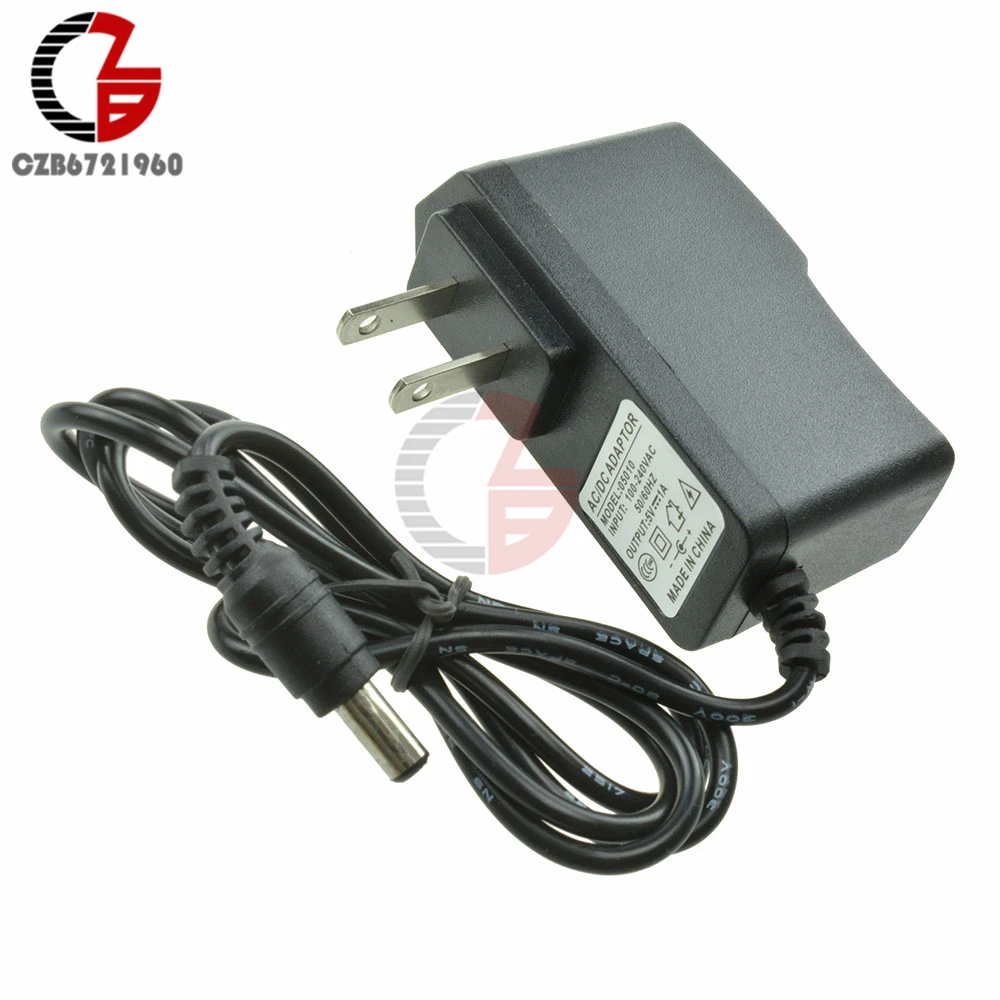 

AC 100-240V to DC 5V 1A 1000mA Switching Power Supply Converter Adapter US Plug