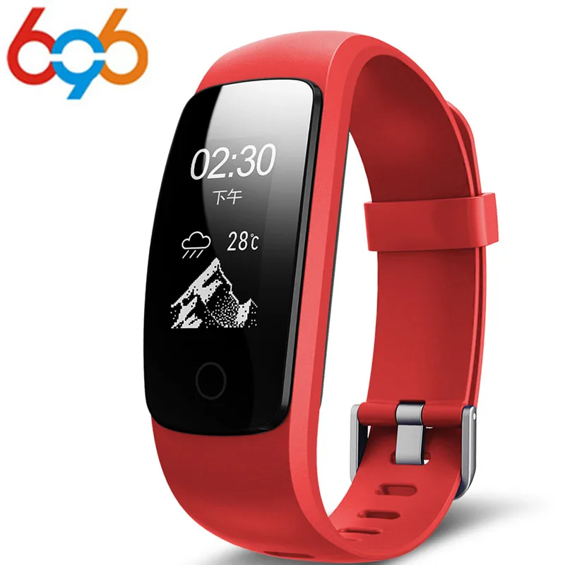 

696 ID107 Plus HR smart band Heart Rate Monitor Bracelet Remote Control Wristband Health Fitness Tracker For Android iOS