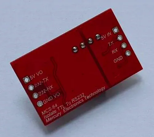 Изолированный ttl к RS232 последовательный модуль/5 V 3,3 V совместимый/Opto-изолированный/промышленный серийный модуль