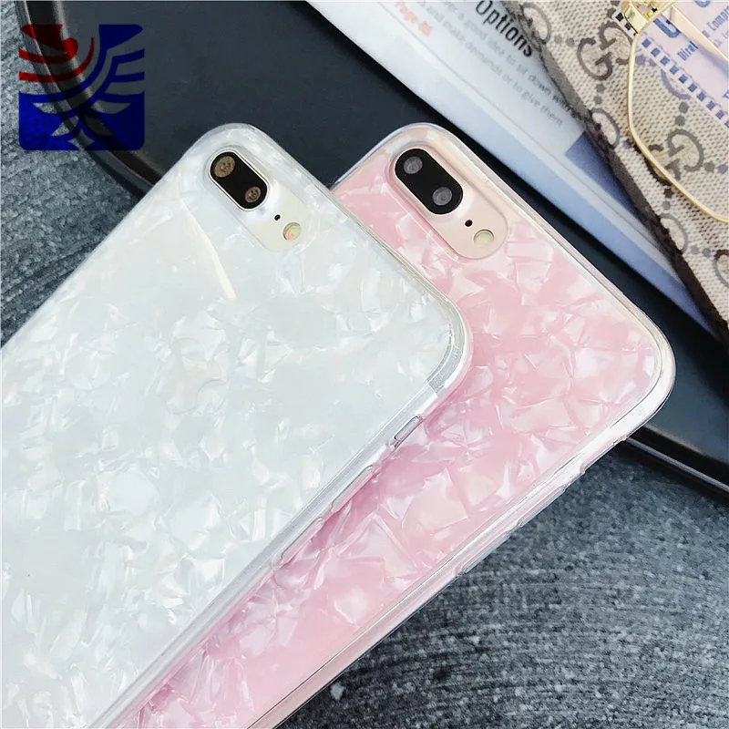 PEIPENG Fashion simplicity refreshing Shellfish Phone Cases For iphone 6 6S 7 8 Plus X Xs Max Christmas gift3
