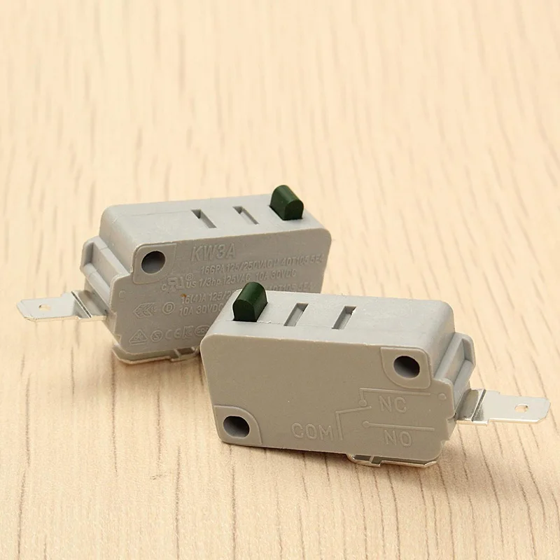 2027Day Delivery 2Pcs Microwave Oven KW3A Door Micro Switch Normally