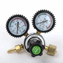 Углекислый газ регулятор бутылки сварочный редуктор давления измерительный инструмент редукционный клапан