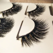 

Pure handmade 3D fake eyelashes eye make-up tools effect thick nature 3/1 pairs of false eyelashes