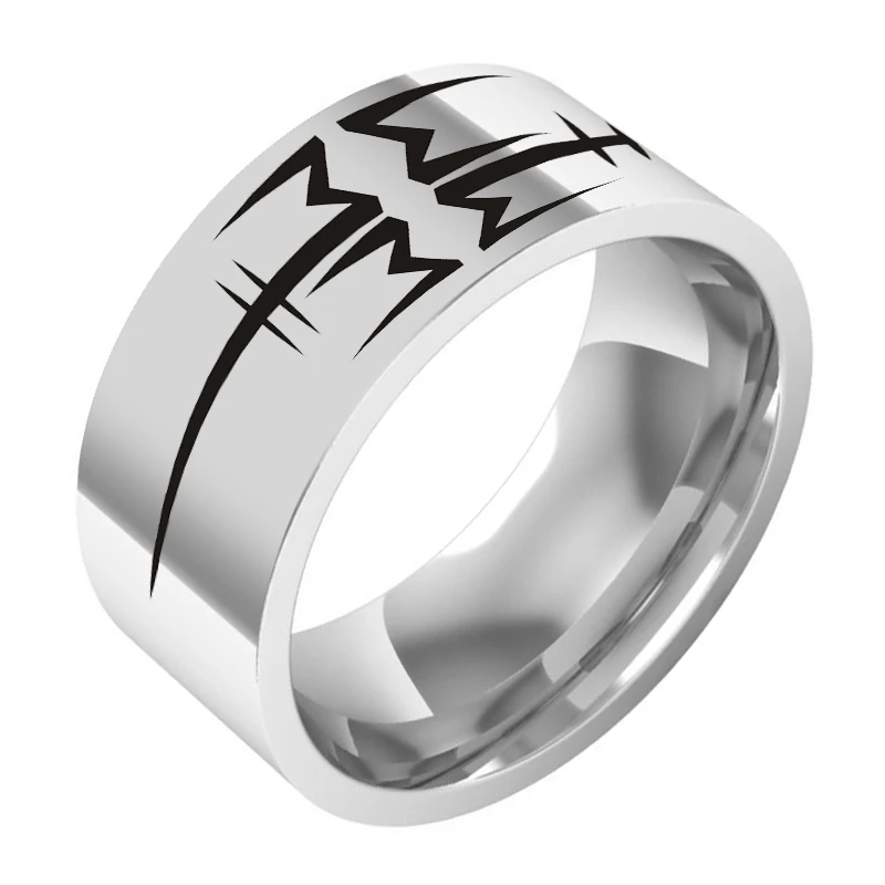 Мэрилин Мэнсон рок группа, вентилятор Подарочное кольцо, мужские и женские титановые стальные кольца, модные аксессуары