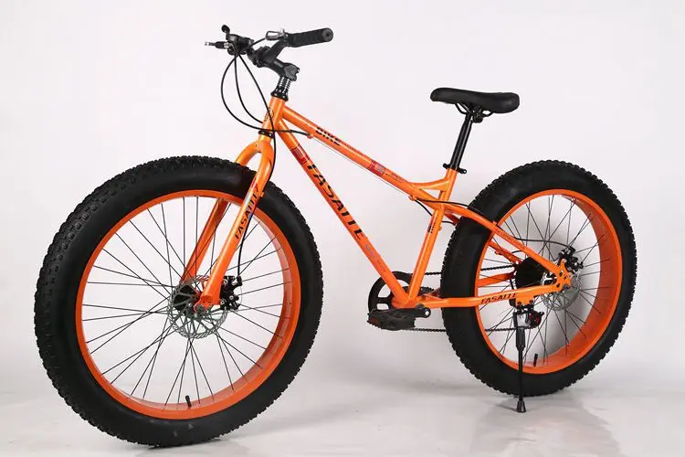 Flash Deal New X-Front brand carbon steel frame Snowmobile 4.0 fat wide Tire 7/21/24/27 Speed downhill mountain Beach Bike MTB bicycle 10