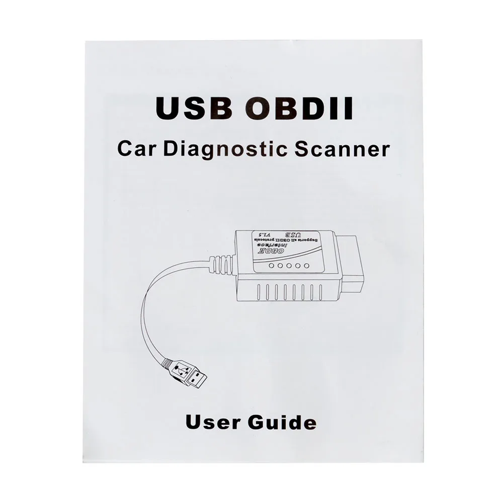 Высокое качество ELM327 USB интерфейс с PIC18F25K80 OBD2 автомобильный сканер для считывания кода V1.5 OBDII elm327 usb диагностический инструмент