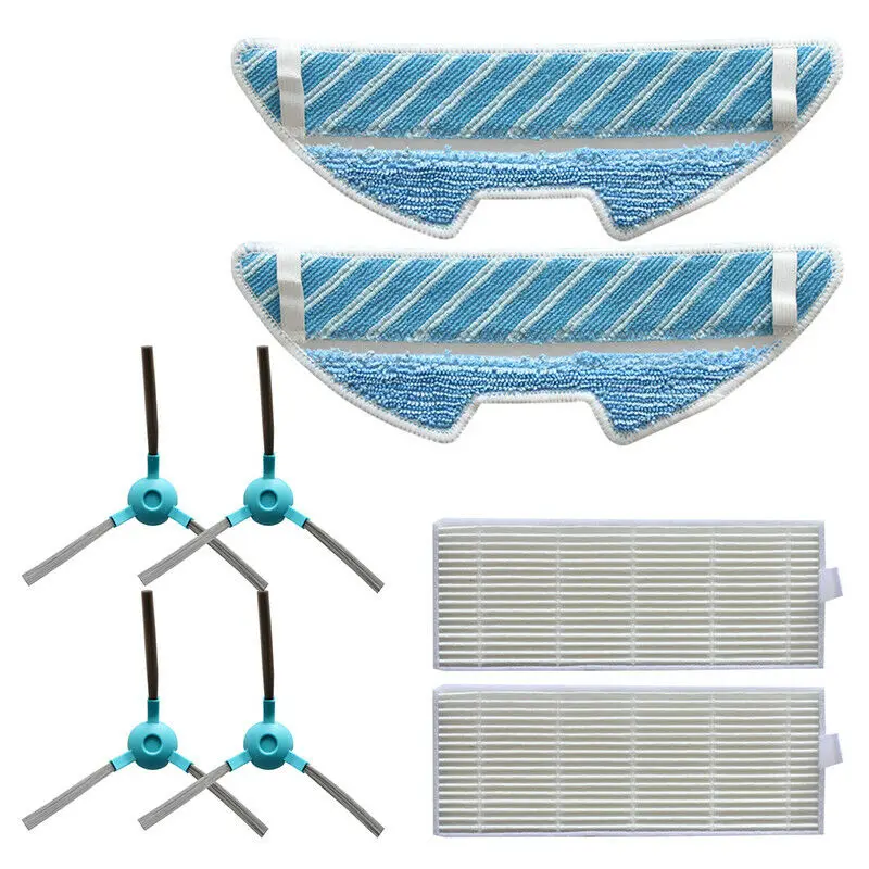 

New Filters Side Brushes For Conga Series 1290 Y 1390 Parts Spare Vacuum Cleaner
