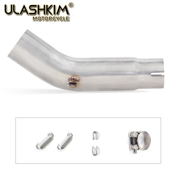 

GSR750 GSR 750 Motorcycle Exhaust Muffler Middle link pipe Full system Slip On for suzuki GSR750