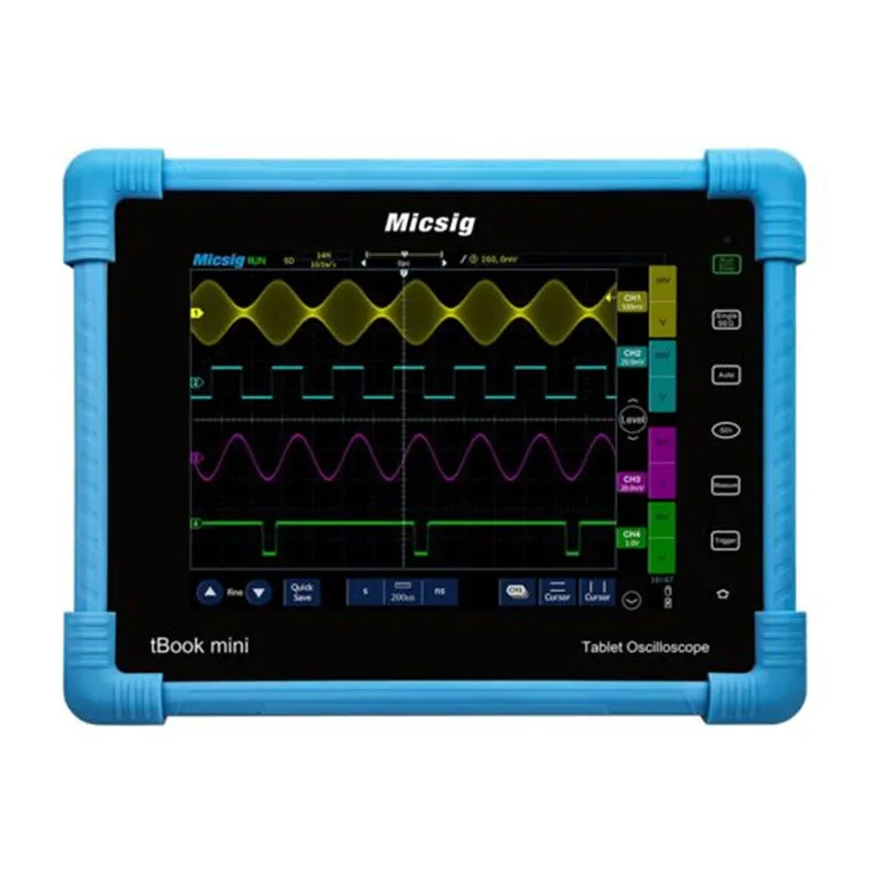 

Micsig 2017 Digital Tablet Oscilloscope 150MHz 2CH 1G Sa/s real time sampling rate automotive Oscilloscopes kit new come TO1152