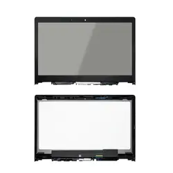 Новый 14,0 "сенсорный ЖК-экран Digitizer сборка Дисплей для lenovo Yoga 700-14 80QD 80QD004YCF с ободком