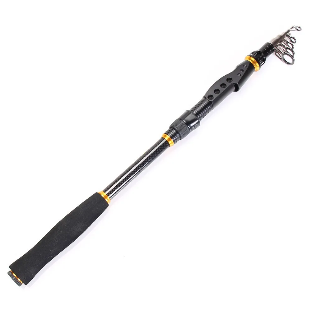 BERRYPRO Ultralight Spinning Fishing Rod, Travel Spinning Rod With Sol Carbon Tip Fast Action