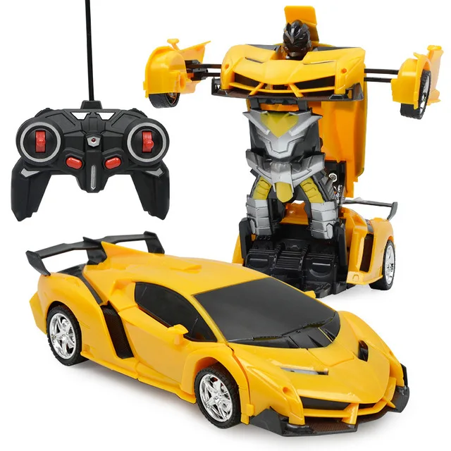 

RC Car Transformation Sports Robots Vehicle Model Robots Toy Cool Deformation Car Children's Toys Gifts For Boys