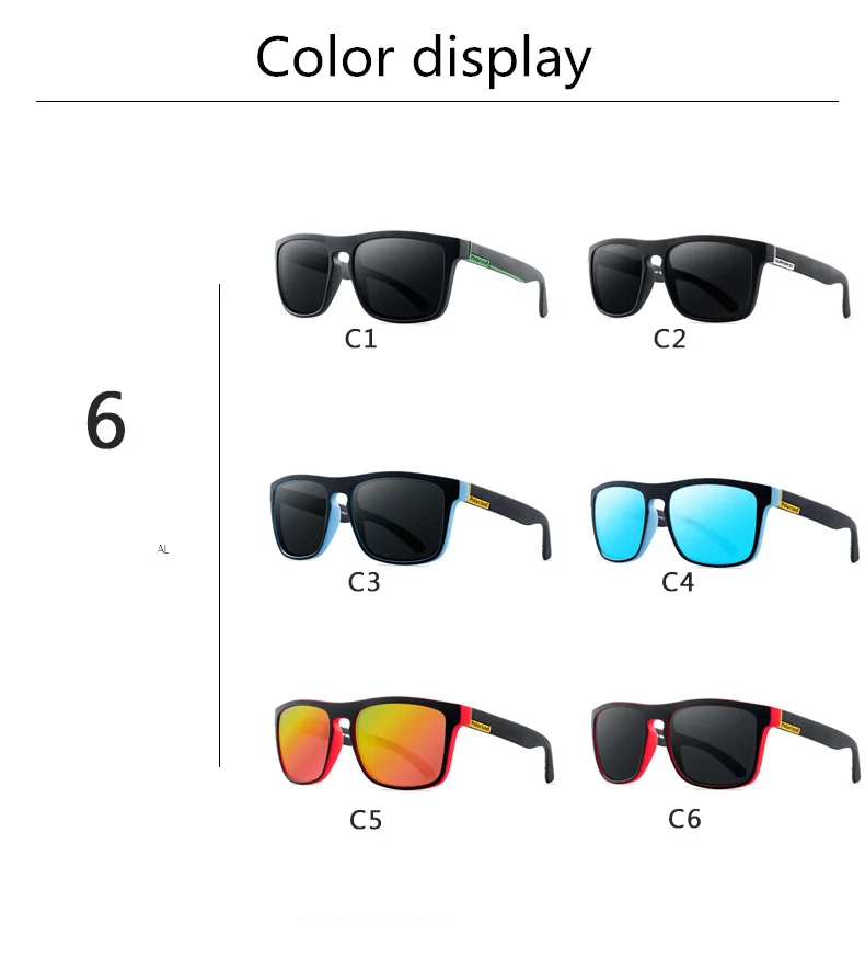 ASOUZ 2019 new square polarized ladies sunglasses UV400 fashion women's glasses classic retro brand sports driving sunglasses (14)