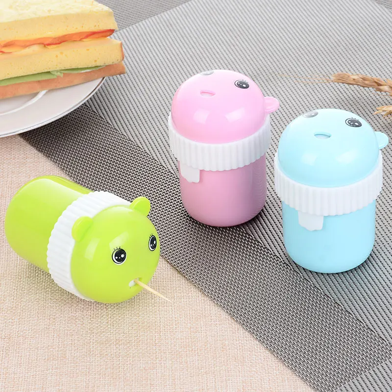 Cute cartoon toothpick holder personality restaurant portable toothpick