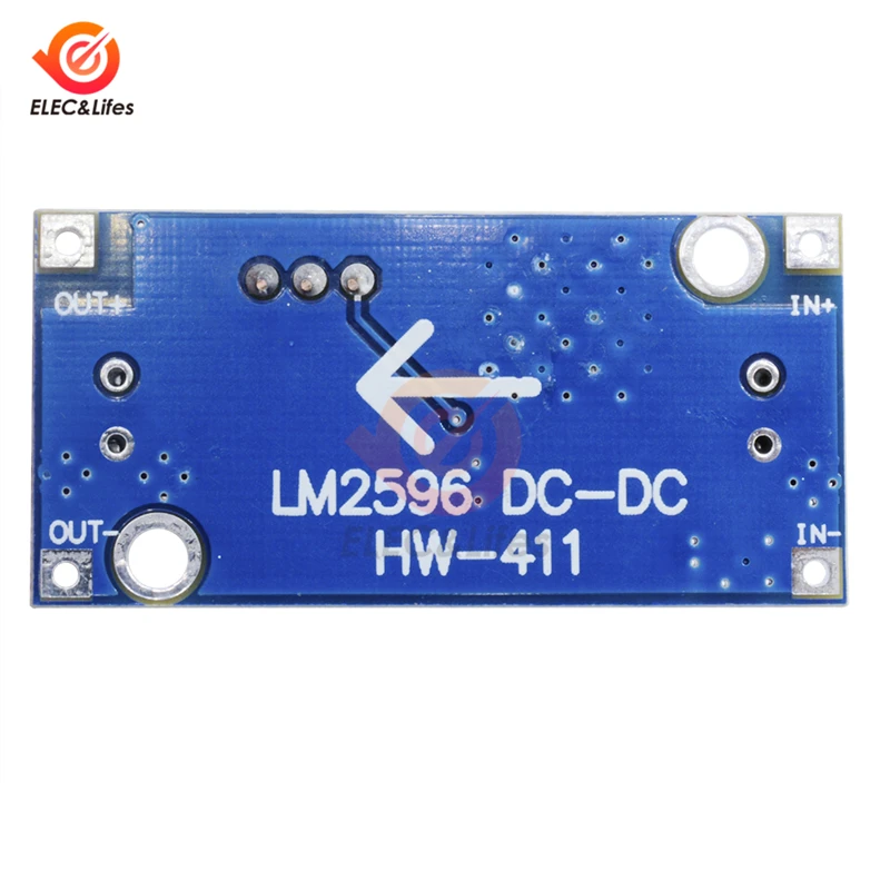 5Pcs LM2596 DC-DC 벅 컨버터 스텝 다운 모듈 비절연 보드 전원 공급 장치 출력 1.25V-30V
