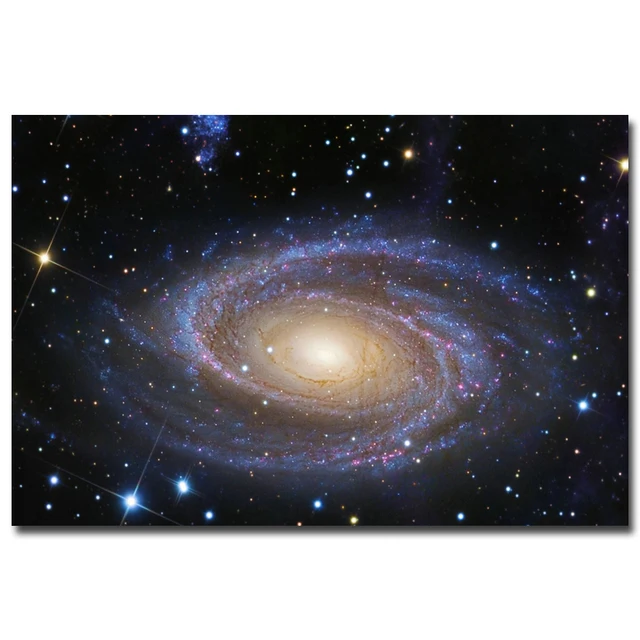 Us 436 22 Offnicoleshenting Milky Way Galaxy Space Stars Nebula Art Silk Poster Print Universe Landscape Pictures Living Room Decor 009 In