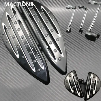 

Motorcycle Front Rear Drive Floorboards Footpegs+Brake Arm Kit Shift Lever W/ Shifter Pegs For Harley Touring Road king 08-16