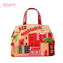 Aidocrystal Women fashion shoulder bag lady high quality leather messenger bag red color elegant handbag Crossbody bags