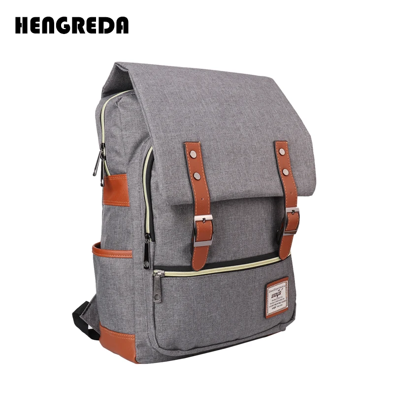 

HENGREDA 15" Laptop Backpack Lightweight Business School Bag Water Resistant for Hightschool College Student Women Men