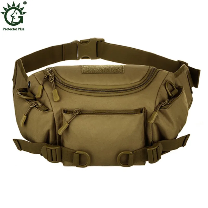 

Men Waist Packs Male Military Waist Bags Functional Money Phone Belt Bag Travel Bum Hip Bag Casual Shoulder Belt Pack Waterproof