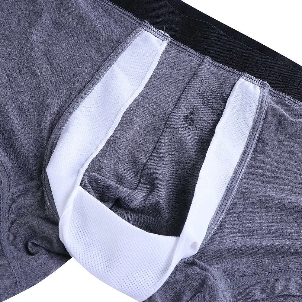 Трусы JOCKMAIL мужские с карманом для пениса модал дышащее нижнее белье трусы геев