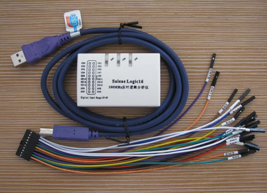 USB Логический Анализатор 100 М макс частота дискретизации 16 Канала образцы 10B MCU ARM