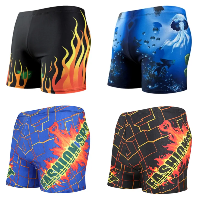 Swimwear Men Quick Dry Swimming Shorts For Men Swim Boxer Swimming