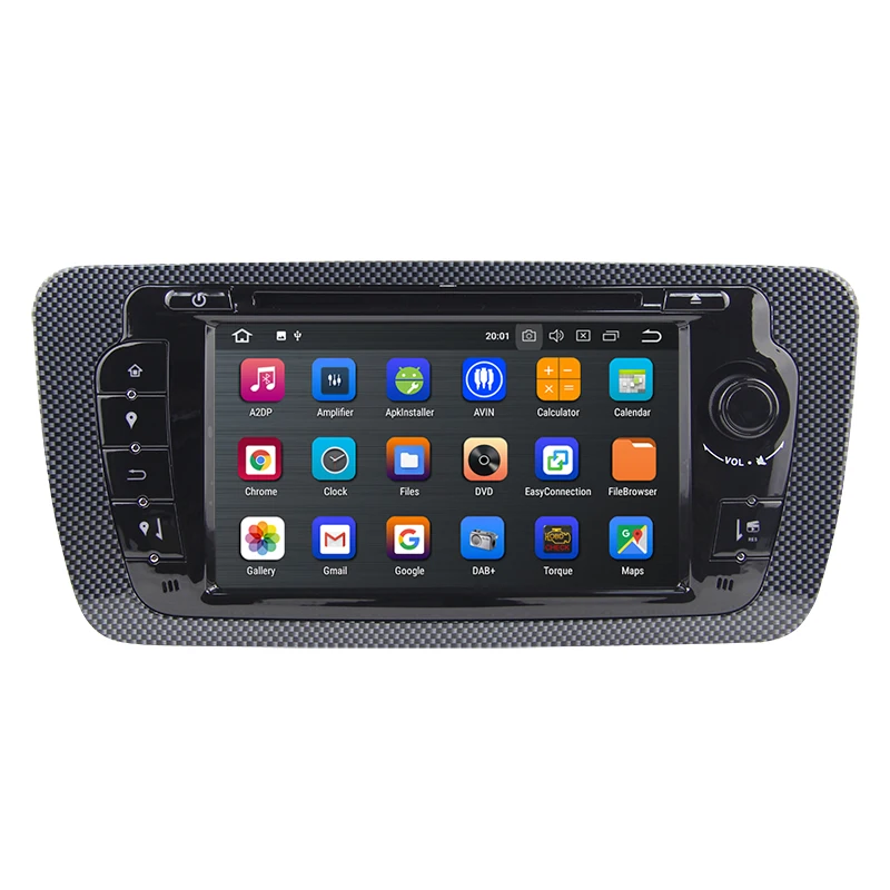 Clearance KSAOTU 7" DAB+ 4G Android 8.0 Car DVD Player SD GPS for SEAT IBIZA 2