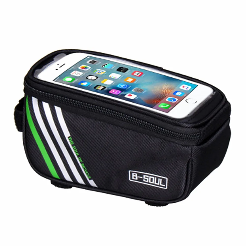 Excellent Bicycle Bag  5.5Inches Blue Red Black Orange portable wearable multifunctional waterproof bike Bicycle Bag  for Smart Phone 8