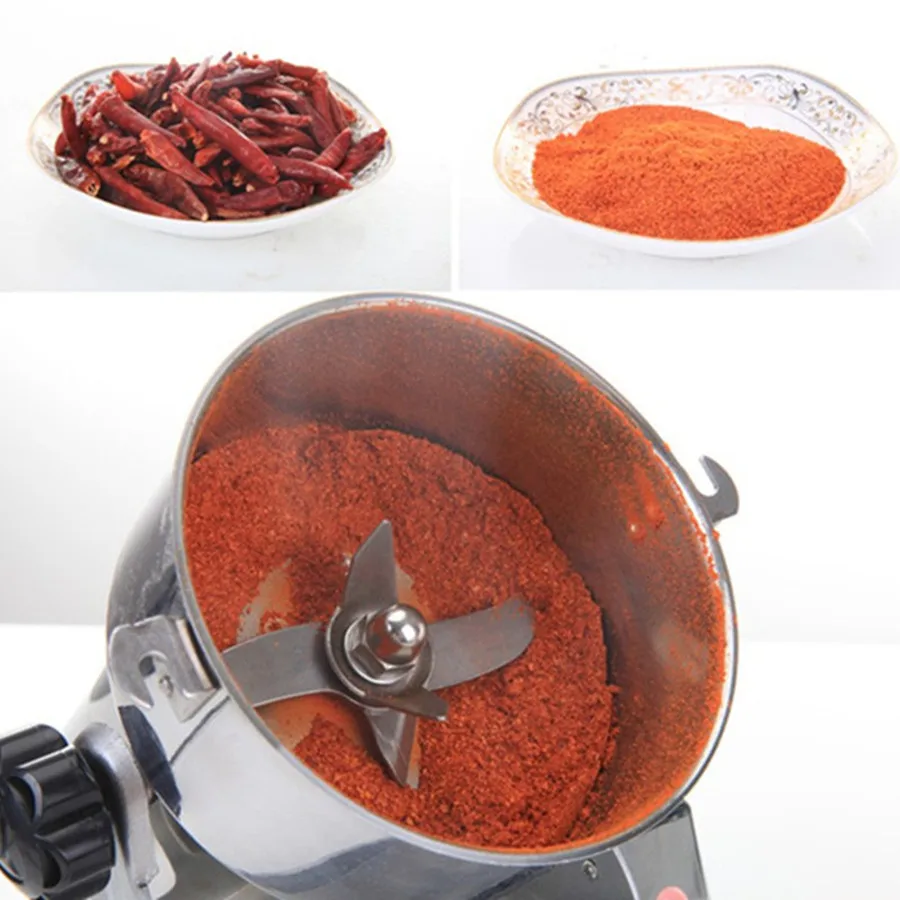 Moinho de pimenta электрическая 2000 г машина для измельчения пищевых продуктов