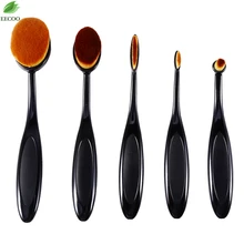 5Pcs set maquiagem Oval Toothbrush Pro makeup brushes Face Foundation Powder make up brushes pincel maquiagem