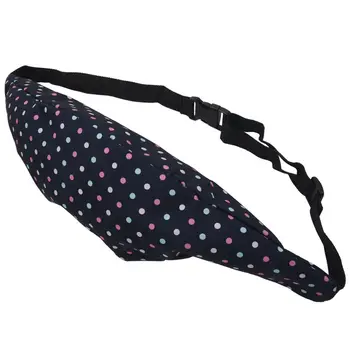 

Fashion Sports Hiking Running Belt Waist Bag Pouch Zipper Fanny Pack Chic (Navy blue)