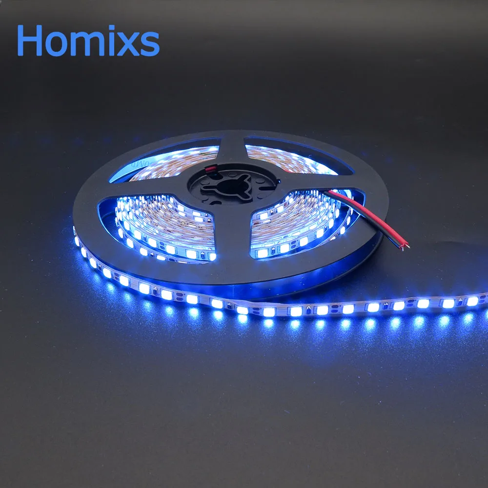 Homixs светодиодный яркость 5 мм ширина м 2835smd 600 Светодиодная лента 12 В светильник 120