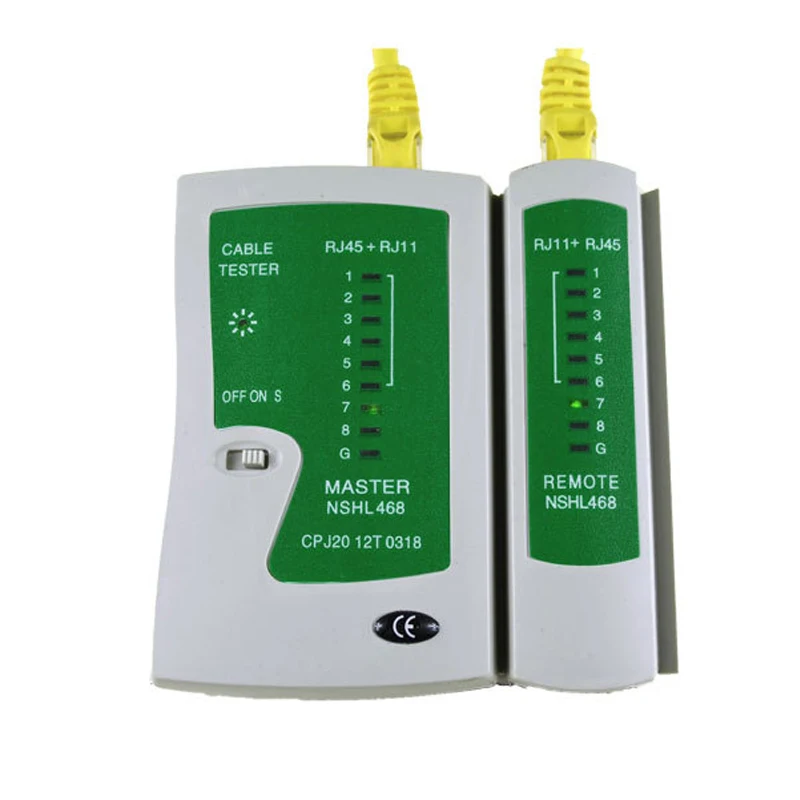4 шт./компл. RJ45 щипцы сетевой кабель тест er RJ45 Разъем Lan тесты er инструменты RJ45 Cat5 RJ12 RJ11 Пробивной провод инструмент сетевой тест