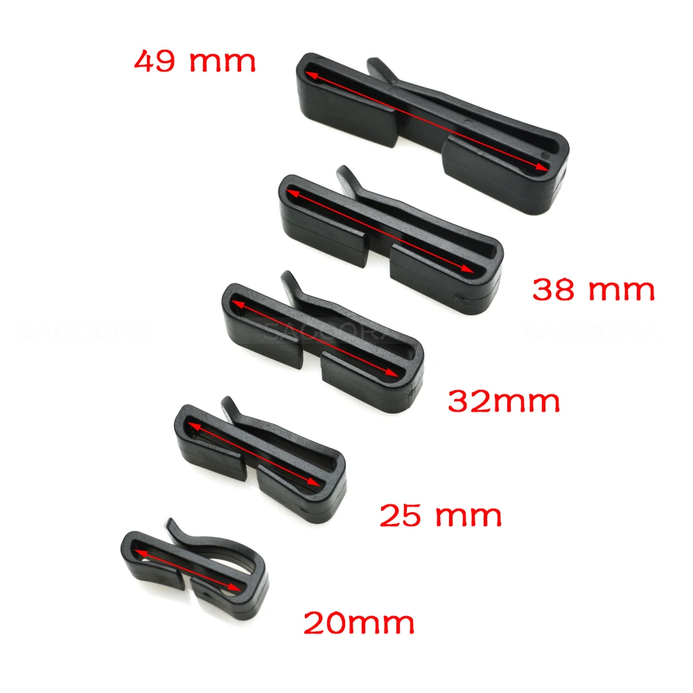 Quick Slip Keeper Buckle clip Slider For Molle Tactical backpack