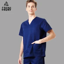 Униформа медсестры летняя медицинская хирургическая одежда больничный доктор Стоматологическая аптека салон красоты спа дышащая одежда XS-4XL