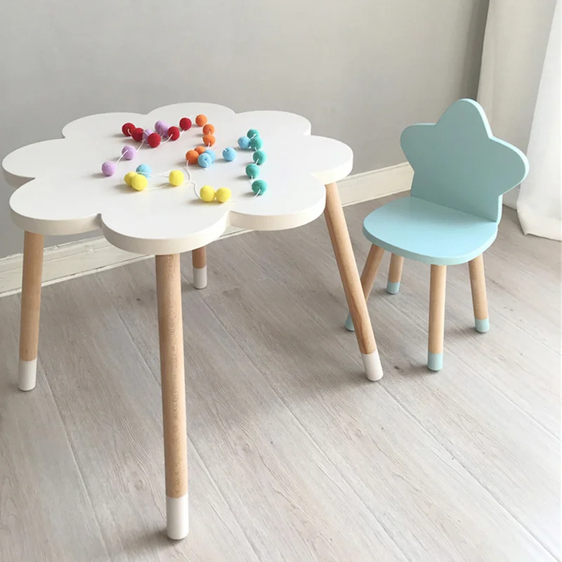 Explosion models Nordic style furniture children's room solid wood stars children's room stool writing study chair WF5311044 Explosion models Nordic style furniture children's room solid wood stars children's room stool writing study chair WF5311044
