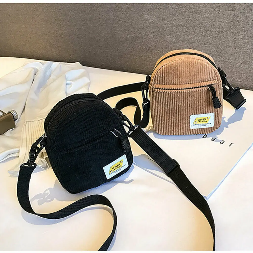 Brand New Women Corduroy Bags Purse Shoulder Handbag Tote Messenger Hobo Satchel Bag Casual Travel Cross Body Mini Bags