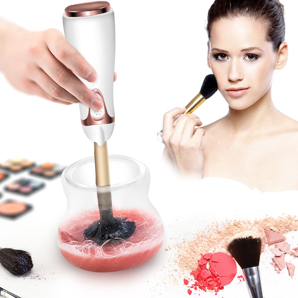 Sonic Facial Brush Silicone Facial Cleansing Brush Machine Makeup